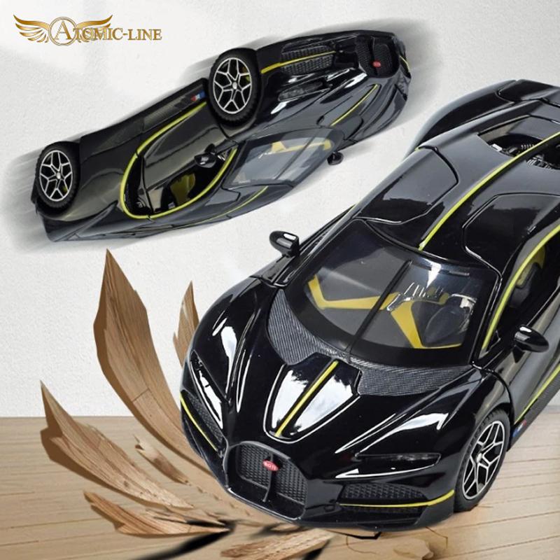 ブガッティ トゥールビヨン 1/32 ミニカー 全3色 ライト点灯 エンジン