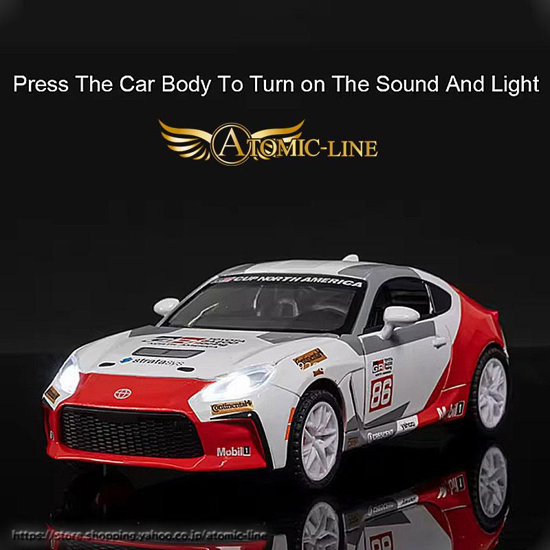 トヨタ TOYOTA GR86 ZN8 1/32 ミニカー 全3色 ライト点灯