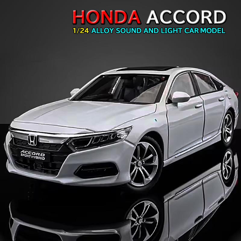 ホンダ（HONDA） アコード CV3 1/24 ミニカー 全3色 ライト点灯