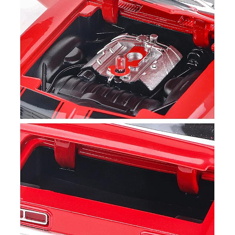 Chevrolet カマロ SS 1/32 ミニカー 全3色 ライト点灯 エンジン