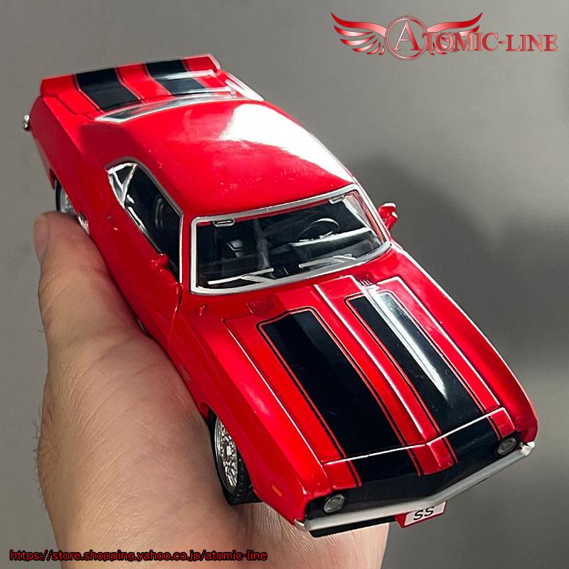 Chevrolet カマロ SS 1/32 ミニカー 全3色 ライト点灯 エンジン