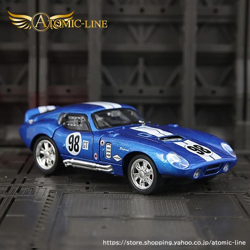 シェルビー Cobra デイトナ クーペ 1/32 ミニカー 全3色 ライト点灯