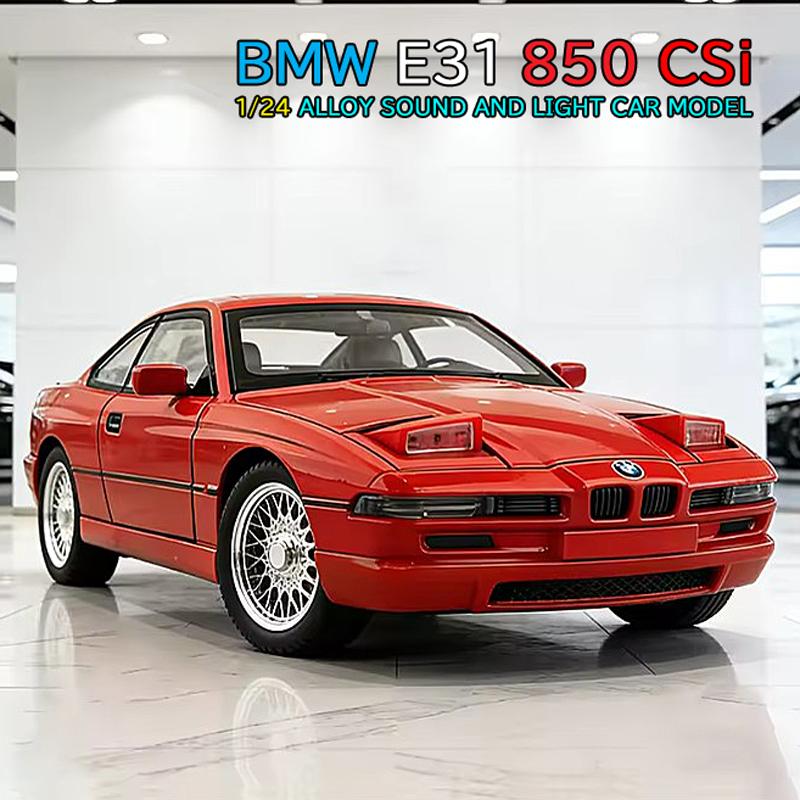 BMW BMW 850CSi E31 8シリーズ 1/24 ミニカー 全3色 ライト点灯
