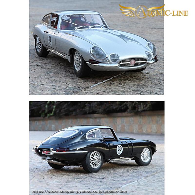JAGUAR（ジャガー） E-TYPE ミニカー 1/24 全4色 ライト点灯 エンジン
