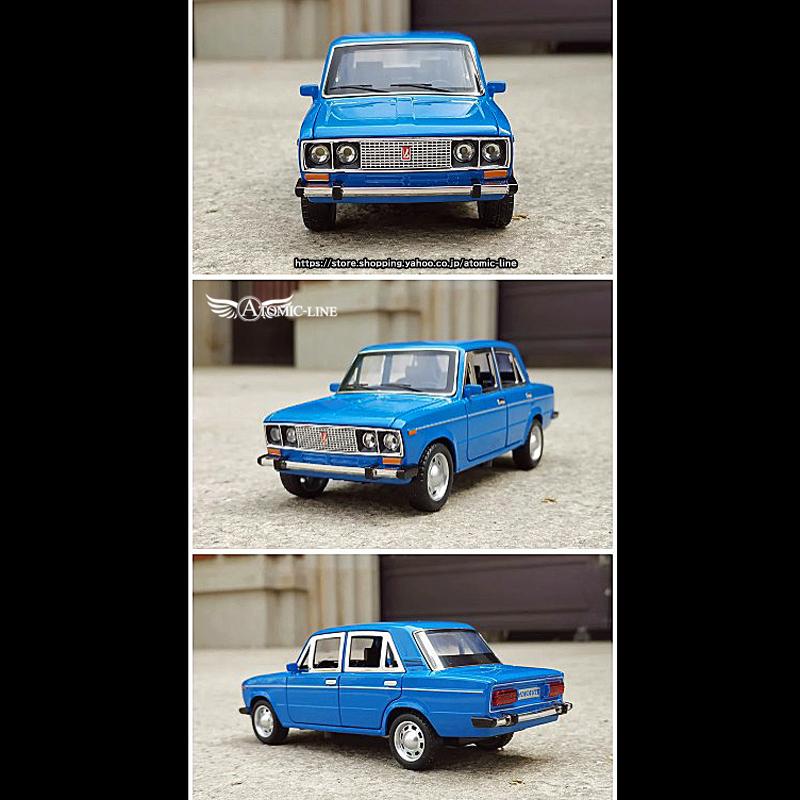 アフトヴァース VAZ-2106 Lada 1600 ミニカー 1/24 全3色 ライト点灯
