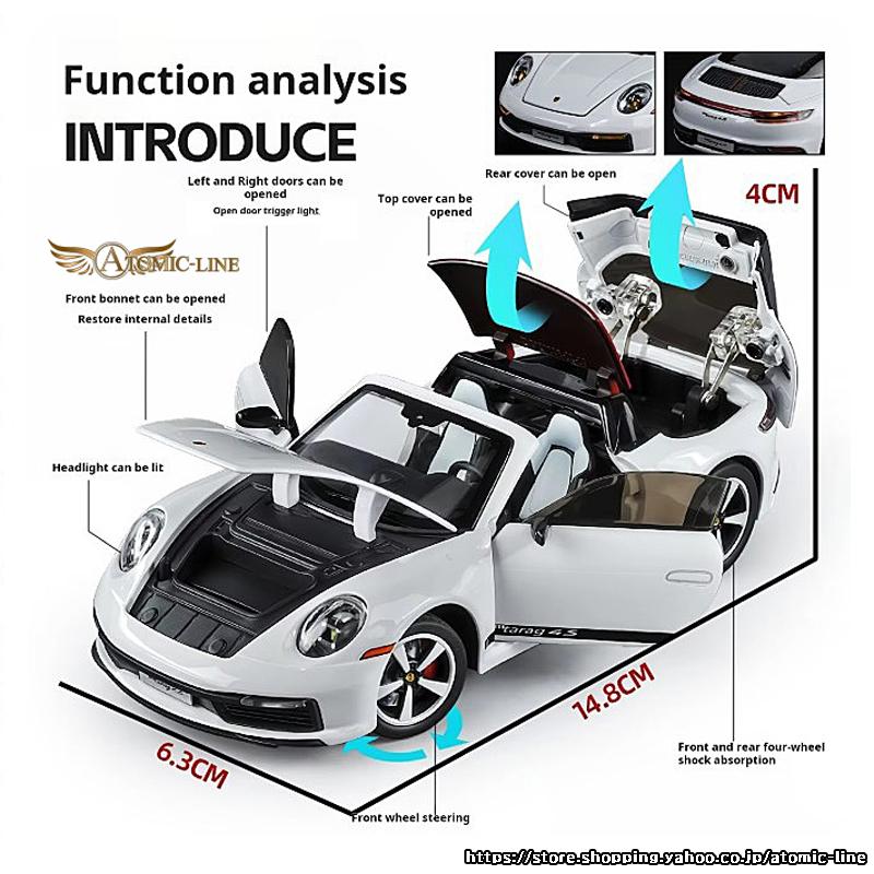 PORSCHE DESIGN（ポルシェ デザイン） ポルシェ 911 Targa 4S ミニカー