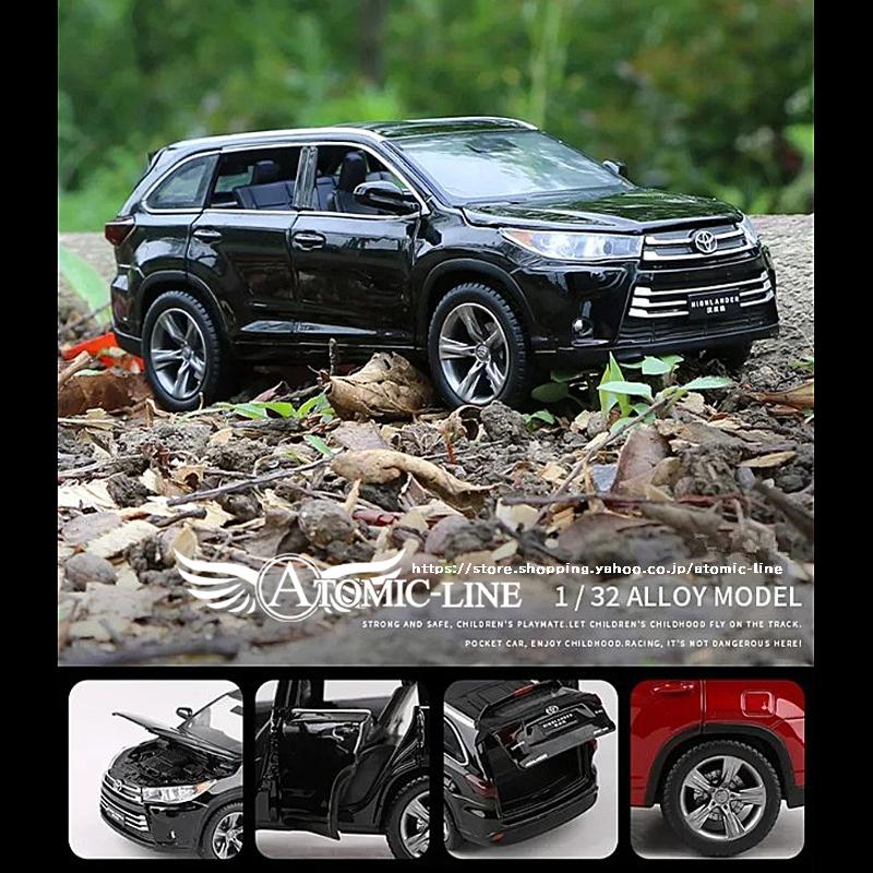 トヨタ（TOYOTA） ハイランダー XU50型 クルーガー 3rd ミニカー 1/32