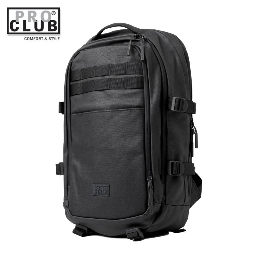 PRO CLUB TECHNICAL バックパック テクニカル カバン ブラック BACKPACK BAG Black プロクラブ ストリートファッション | PRO CLUB