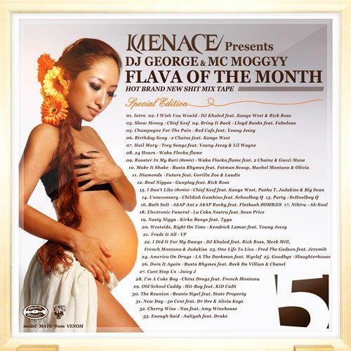 DJ GEORGE & MC MOGGYY / FLAVA OF THE MONTH vol.6｜atomicdope