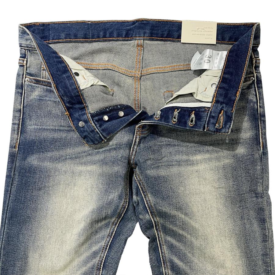 mnml M12 スキニー デニム パンツ ブルー STRETCH DENIM BLUE ミニマル 