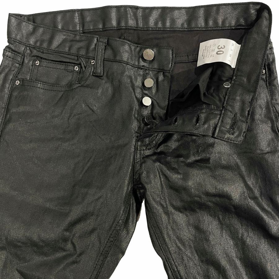 MNML ストレッチ ブラックデニムパンツ ダメージ加工 サイズ29 CHIMALA JOURNAL STANDARD LUXE チマラ ジャーナルスタンダード