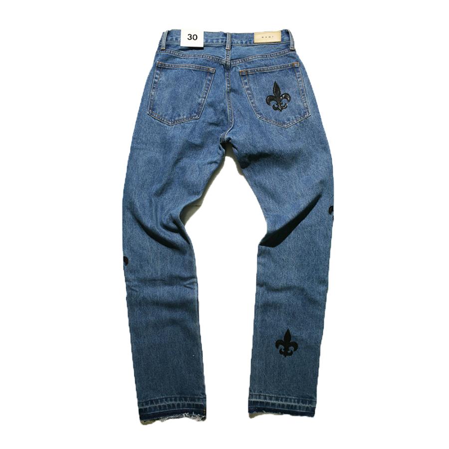 mnml（ミニマル） mnml D112 FLEUR デニム パンツ レギュラーフィット 