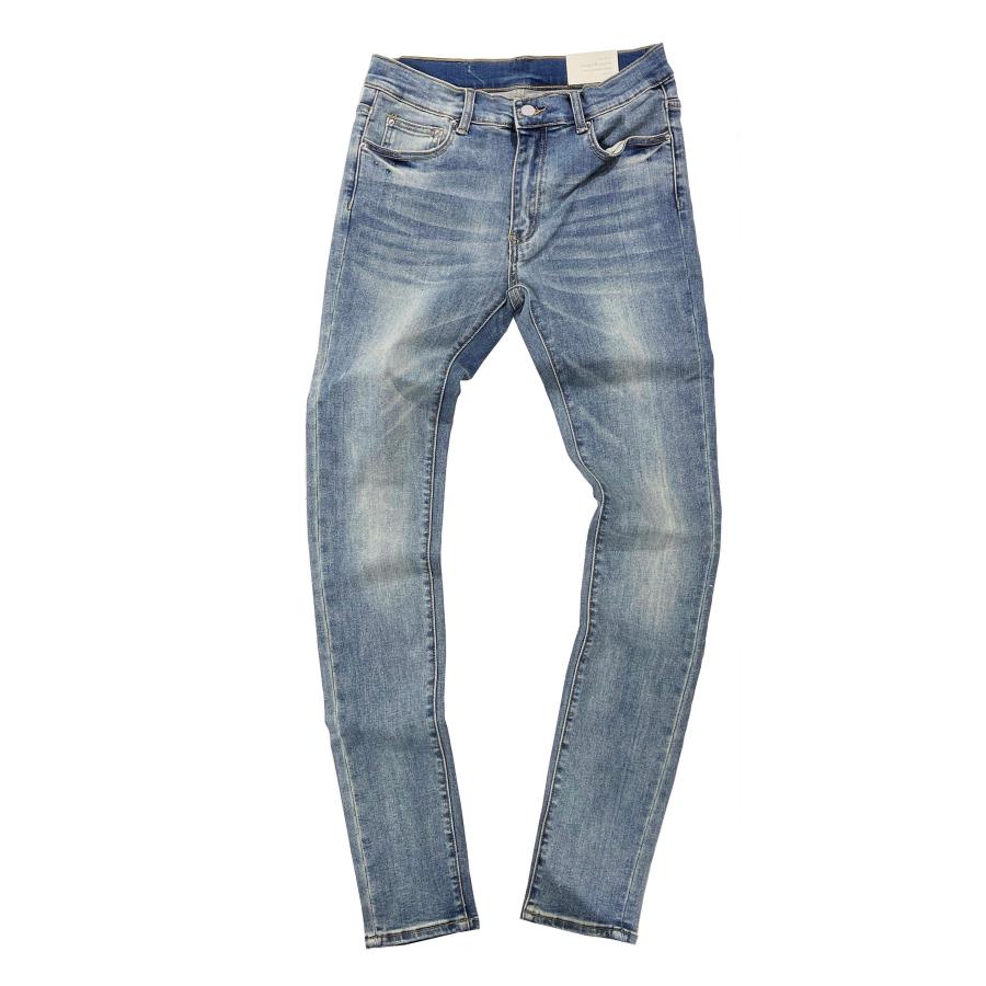 mnml（ミニマル） mnml X207 スキニー デニム パンツ ブルー 青