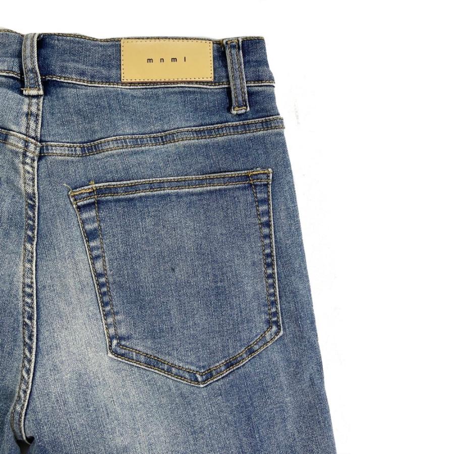 mnml（ミニマル） mnml X207 スキニー デニム パンツ ブルー 青