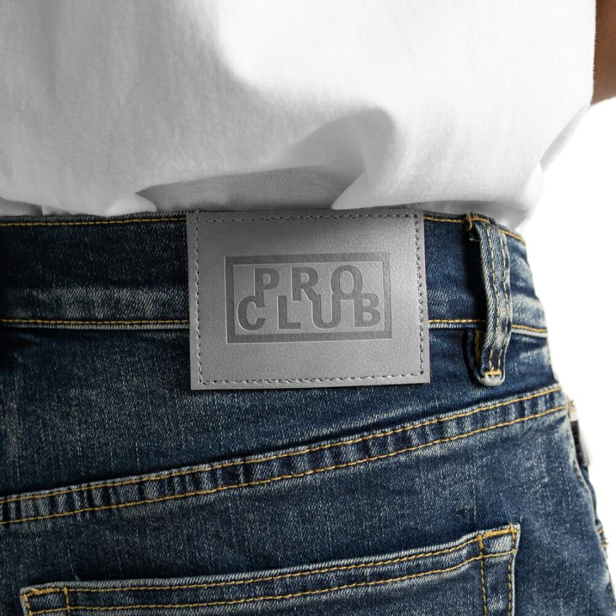 PRO CLUB HEAVYWEIGHT BAGGY FIT デニムパンツ バギーフィット ダークストーンウォッシュ DENIM PANT Dark Stone Wash | PRO CLUB | 05