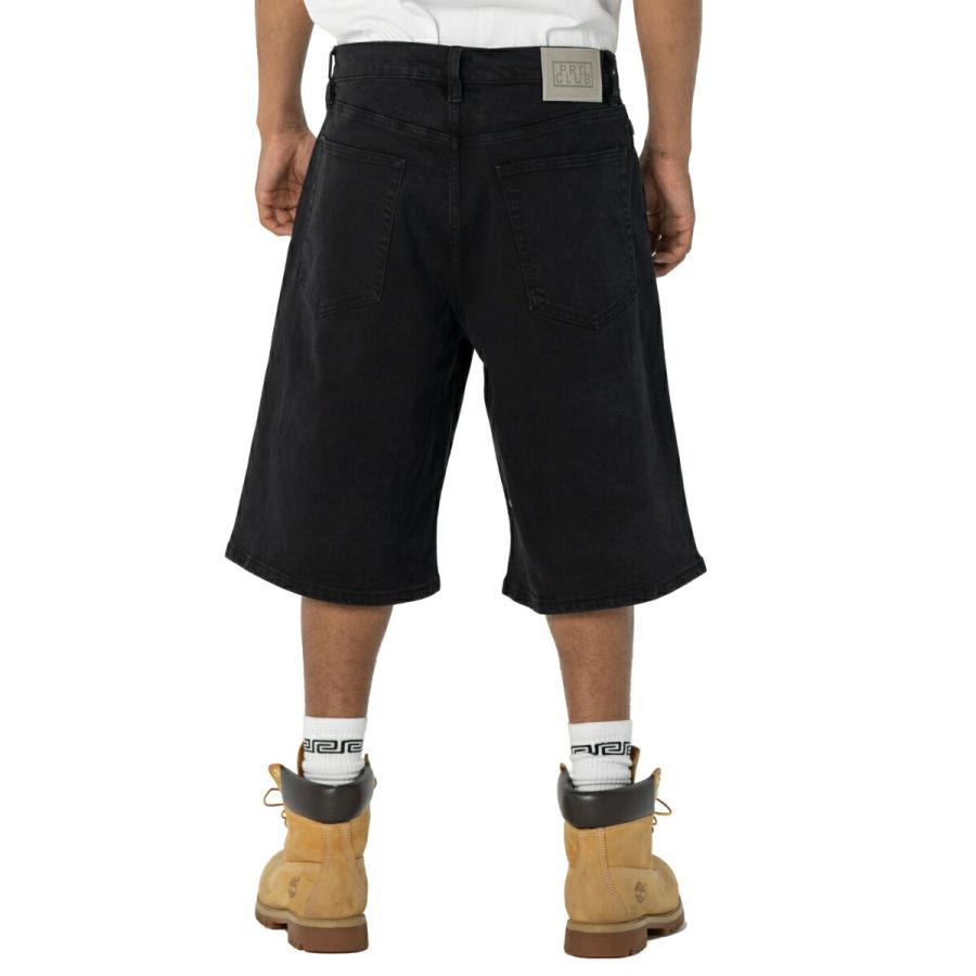 PRO CLUB DENIM BAGGY ショートパンツ バギー デニム ブラック SHORT PANT Black プロクラブ ストリートファッション | PRO CLUB | 01