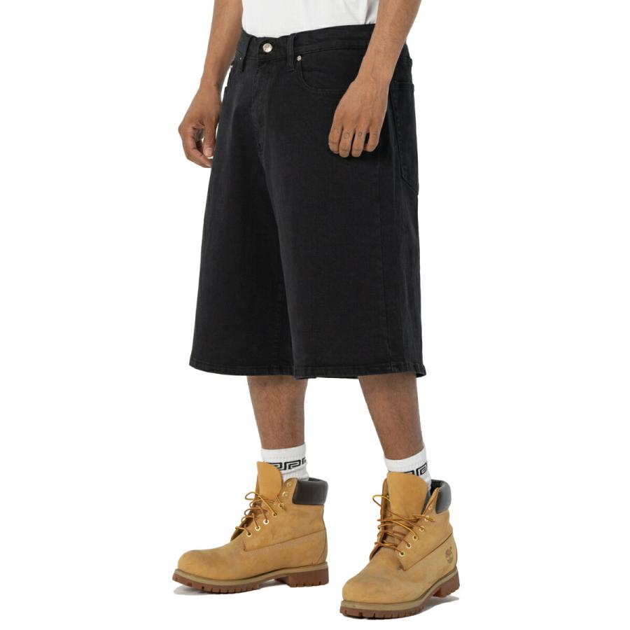 PRO CLUB DENIM BAGGY ショートパンツ バギー デニム ブラック SHORT PANT Black プロクラブ ストリートファッション | PRO CLUB | 02