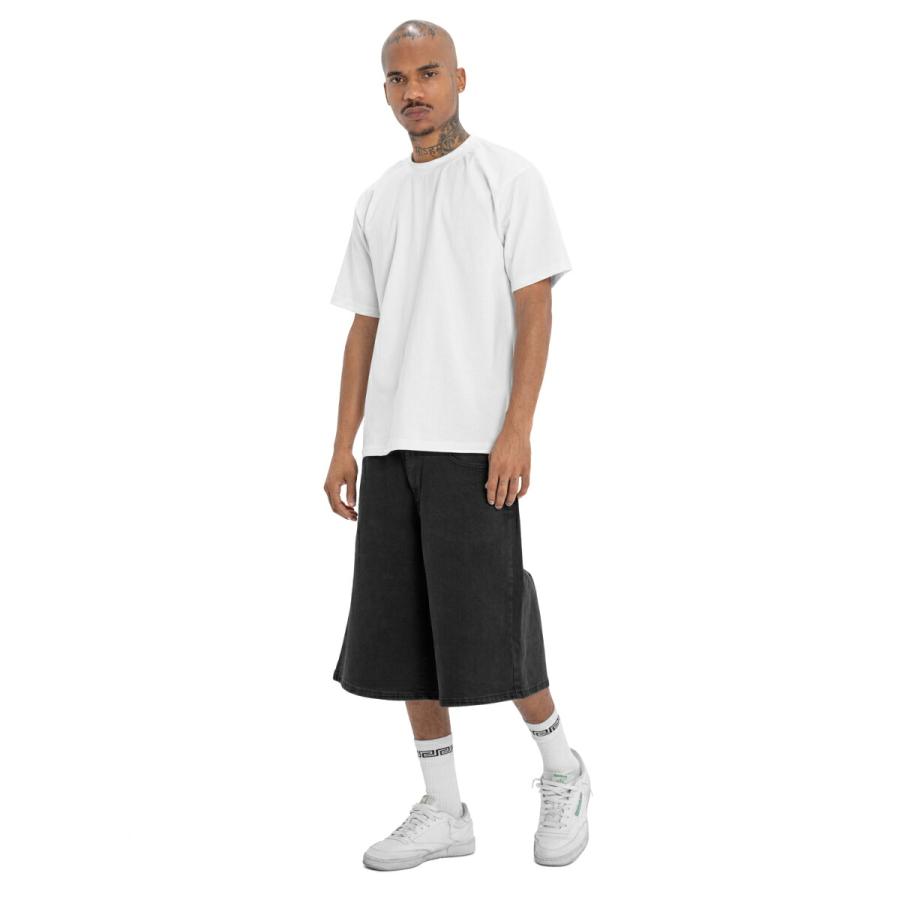 PRO CLUB DENIM BAGGY ショートパンツ バギー デニム ブラック SHORT PANT Black プロクラブ ストリートファッション | PRO CLUB | 07