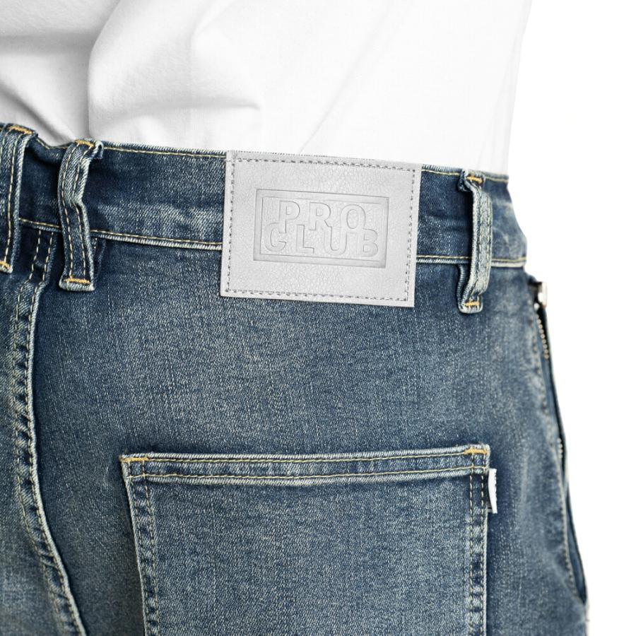 PRO CLUB HEAVYWEIGHT BAGGY FIT デニムカーゴパンツ ダークストーンウォッシュ サイズ32 | PRO CLUB | 06