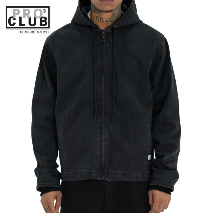 PRO CLUB（プロクラブ） PRO CLUB HEAVY WEIGHT DENIM ZIP ジャケット