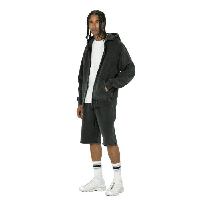 PRO CLUB VINTAGE WASH ジップパーカー ヴィンテージ ウォッシュ ブラック ZIP UP FLEECE JACKET Black プロクラブ ストリートファッション | PRO CLUB | 04