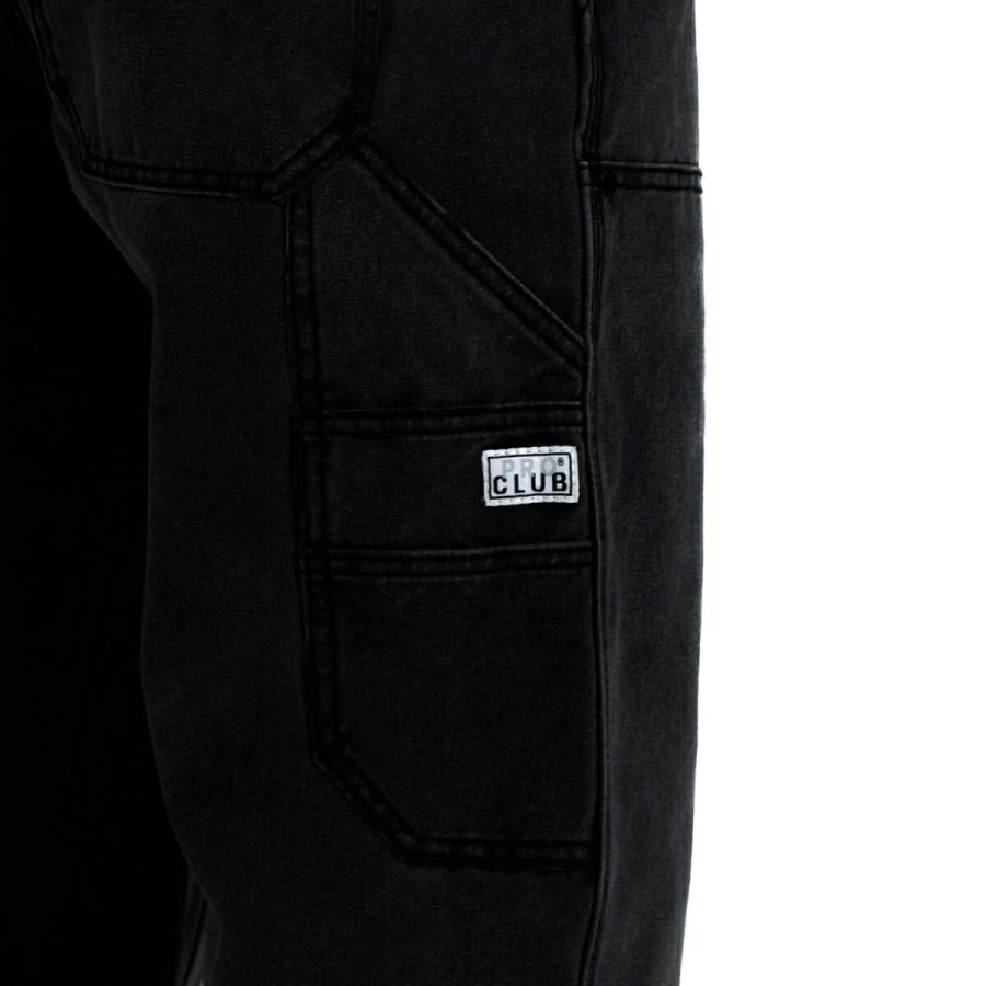 PRO CLUB HEAVYWEIGHT DOUBLE KNEE カーペンターパンツ ダブルニー ブラック CARPENTER PANT Black プロクラブ ストリートファッション サイズ32 | PRO CLUB | 02