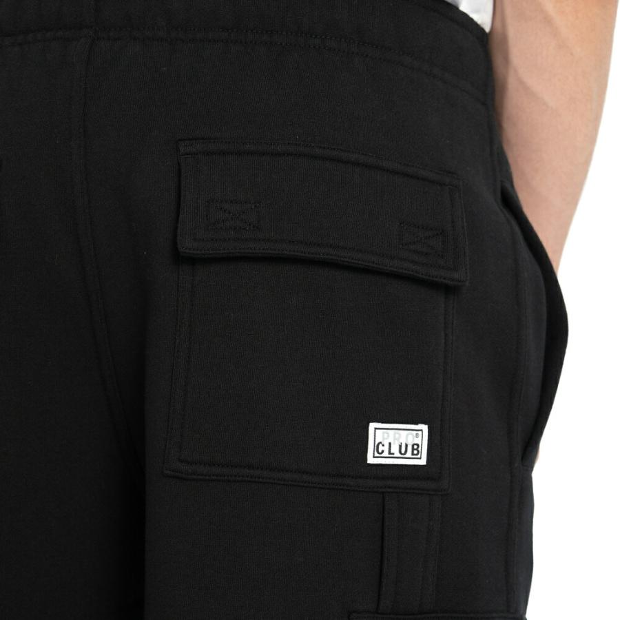 PRO CLUB OG カーゴ スウェットパンツ ブラック CARGO SWEATPANT Black プロクラブ | PRO CLUB | 04