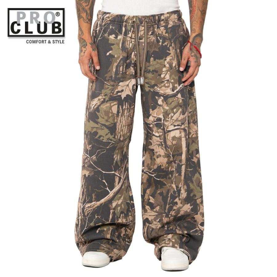 PRO CLUB HEAVYWIDE FLEECE スウェットパンツ ツリーカモ SWEATPANT TreeCamo プロクラブ | PRO CLUB