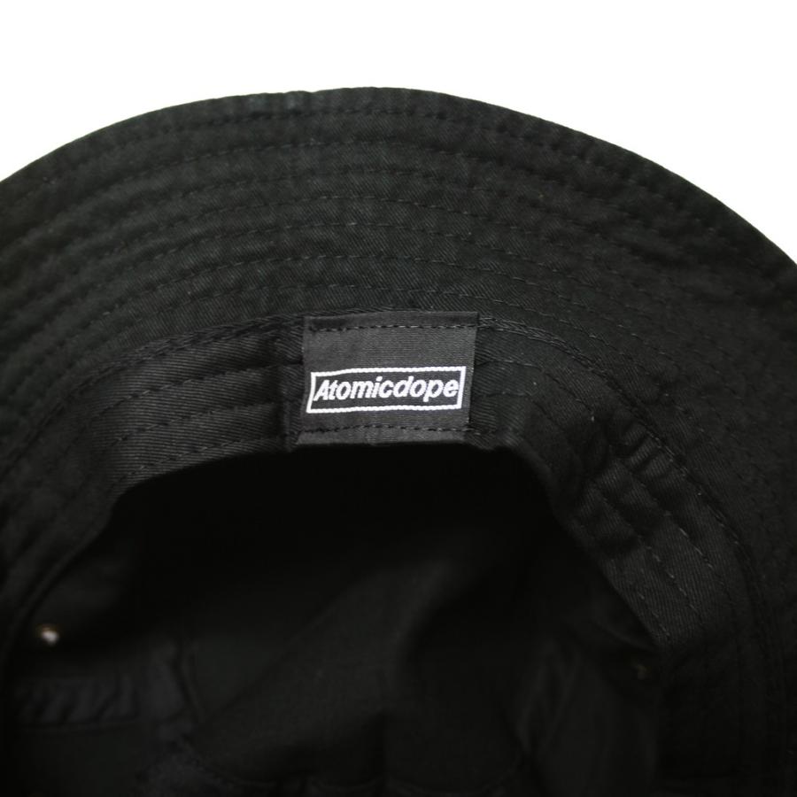 アトミックドープ Atomicdope Anarchy バケットハット ブラック 帽子 黒 Bucket hat Black｜atomicdope｜03