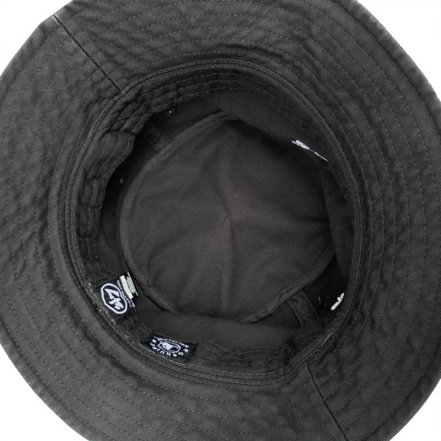 '47 LA Dodgers Black バケットハット ドジャース ブラック 黒 BUCKET HAT フォーティーセブン メンズ レディース 男女兼用 大谷翔平｜atomicdope｜04