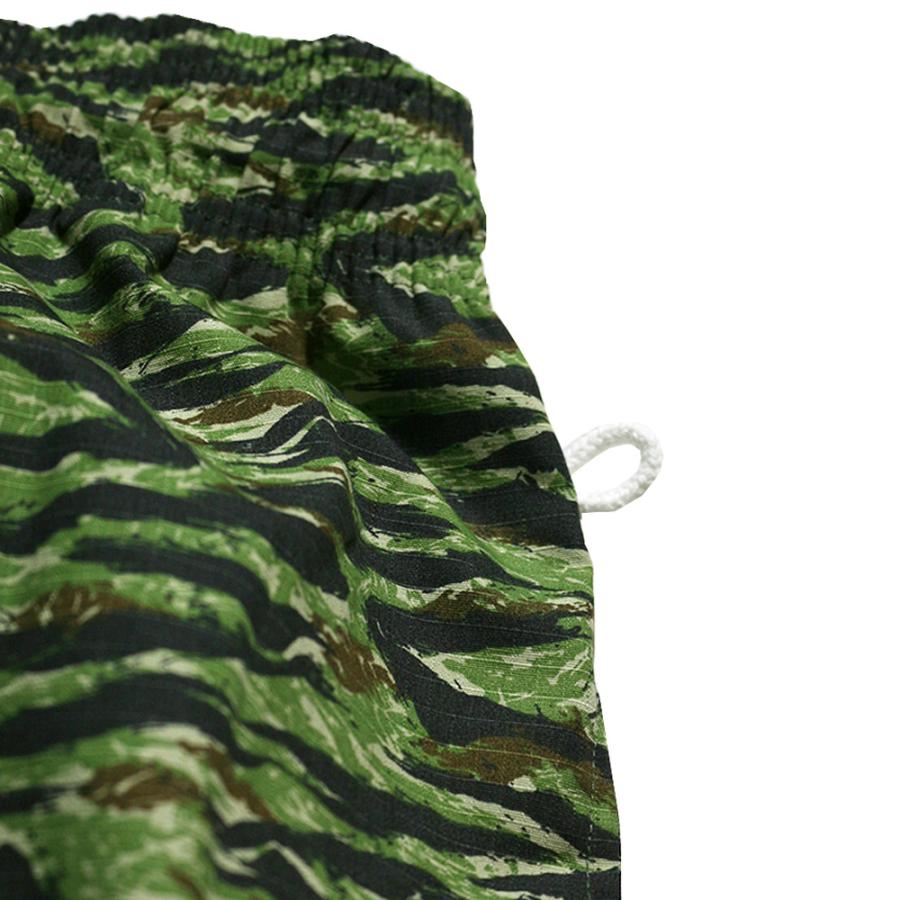 クックマン COOKMAN Cargo Ripstop Tiger Camo Green シェフ カーゴ パンツ リップストップ タイガー カモ グリーン 迷彩 緑 Chef Pants｜atomicdope｜04