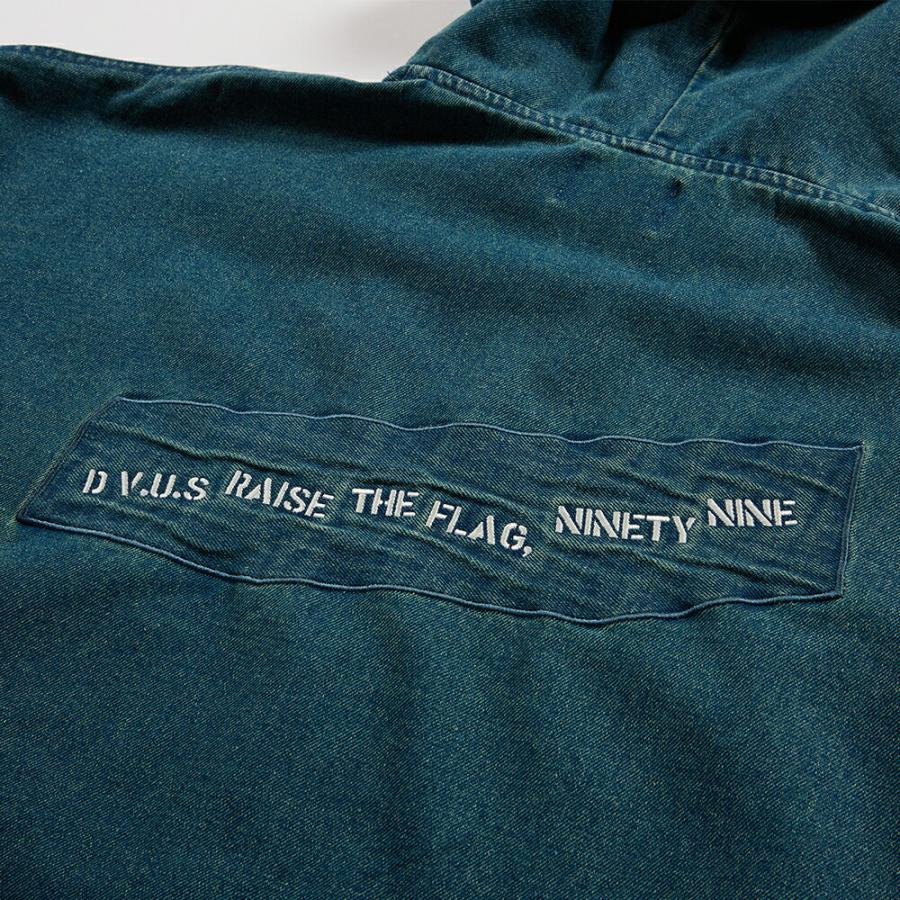 Deviluse Denim ジップ フーディー パーカー Zip Hoodie デビルユース