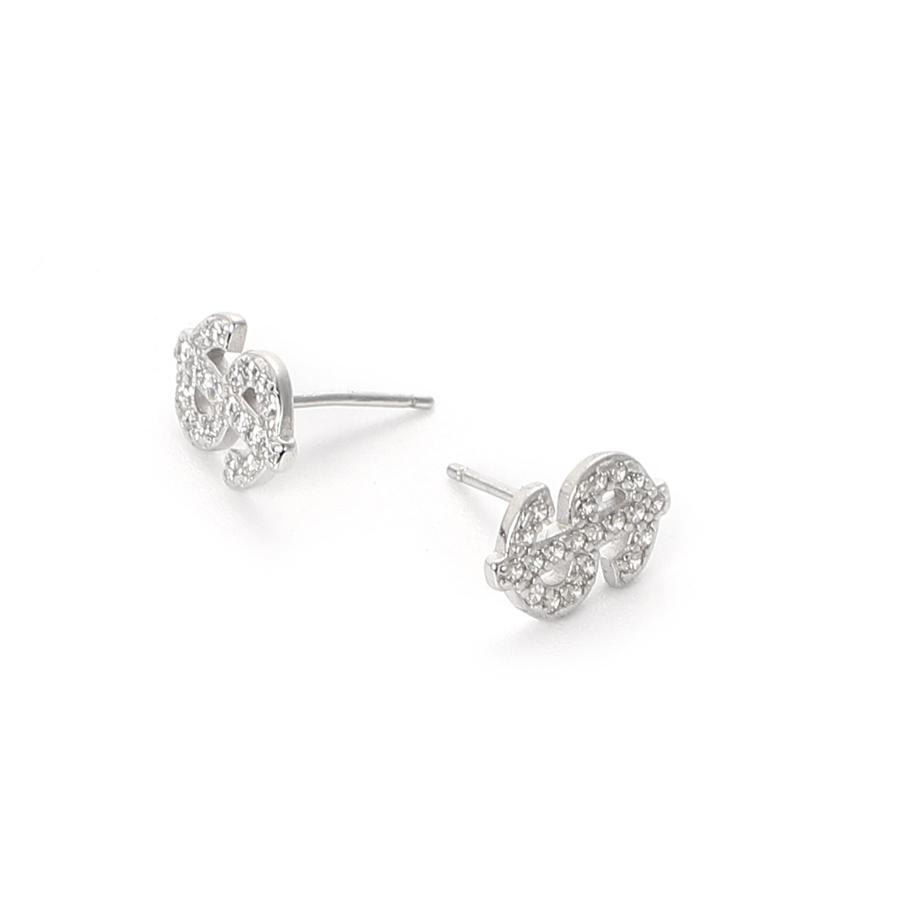 $ole only ソールオンリー $ Set of 2 earrings ピアス シルバー925 ジルコニア 銀 Silver メンズ レディース ユニセックス 男女兼用 |  | 01
