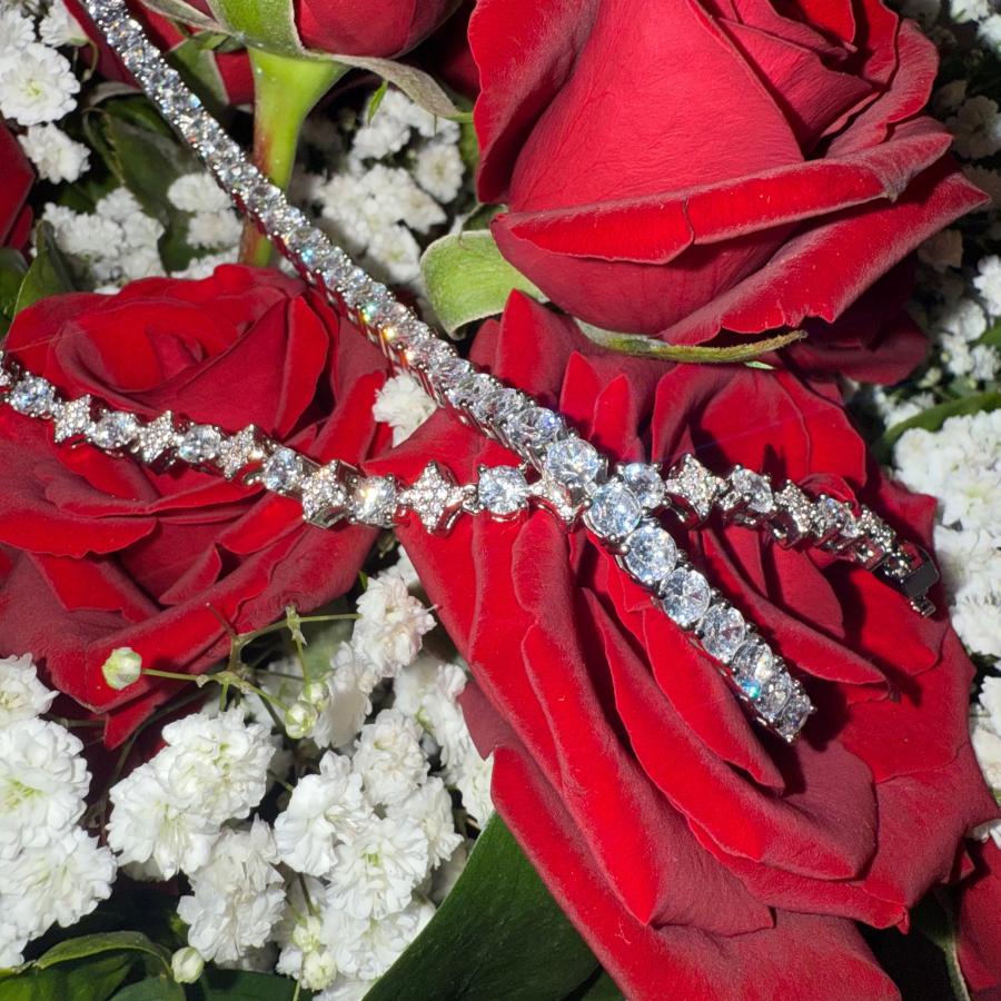 $ole only Starlink 6mm テニスチェーン スター型 ネックレス CZダイヤ シルバー 銀 Tennis Chain Necklace Silver ソールオンリー |  | 07