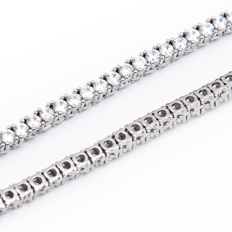 $ole only CZ Diamond 2mm ブレスレット CZダイヤ シルバー 銀 Bracelet Silver ソールオンリー |  | 02