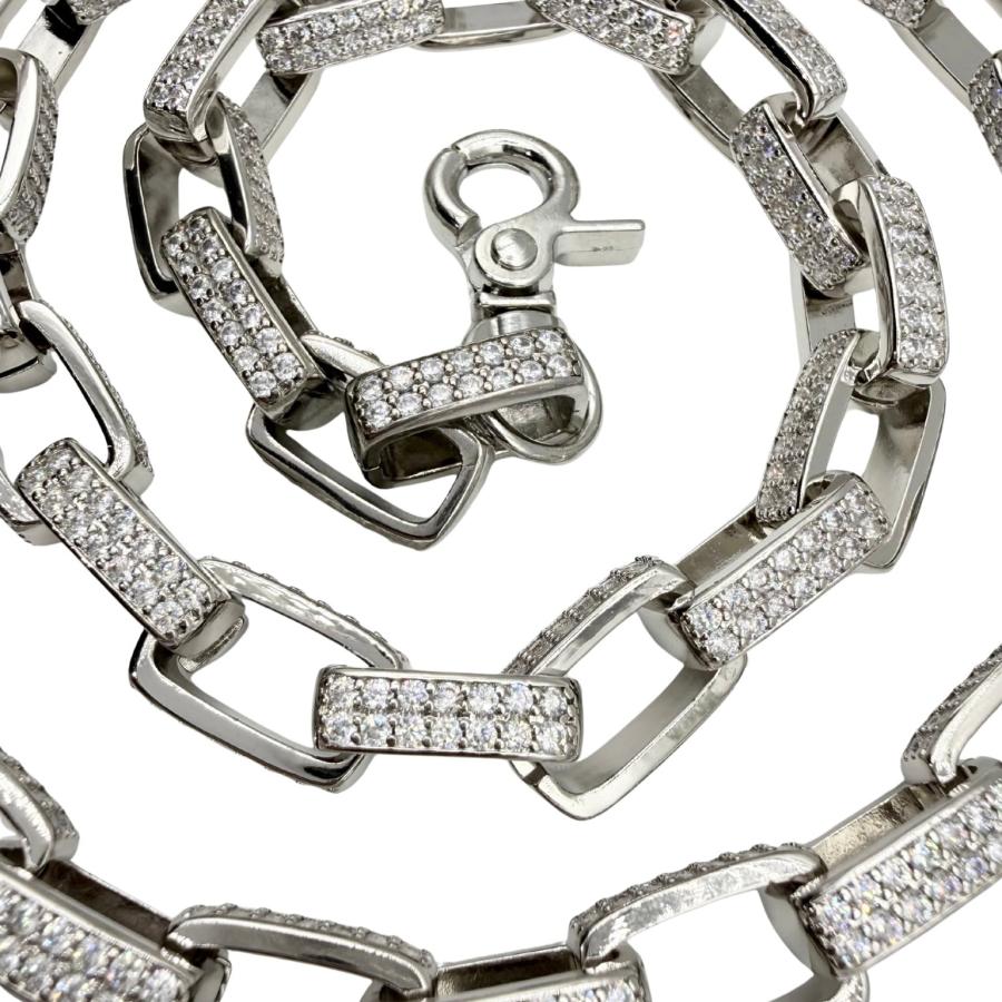 $ole only ソールオンリー CZ Diamond Box ボックス wallet chain ウォレットチェーン バッグチャーム CZダイヤ シルバー 銀 Silver |  | 02