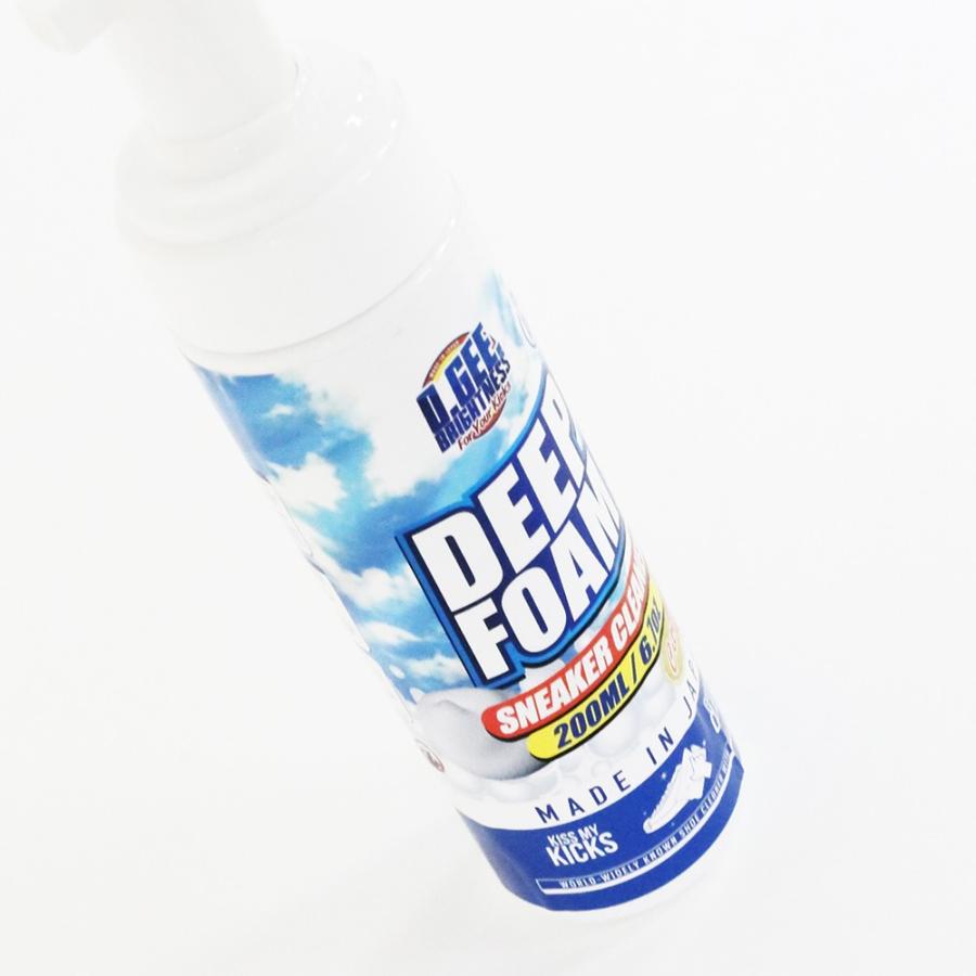 オージーブライトネス O.GEE.BRIGHTNESS DEEP FOAM CITRUS IN スニーカークリーナー 泡タイプ|atomicdope|03