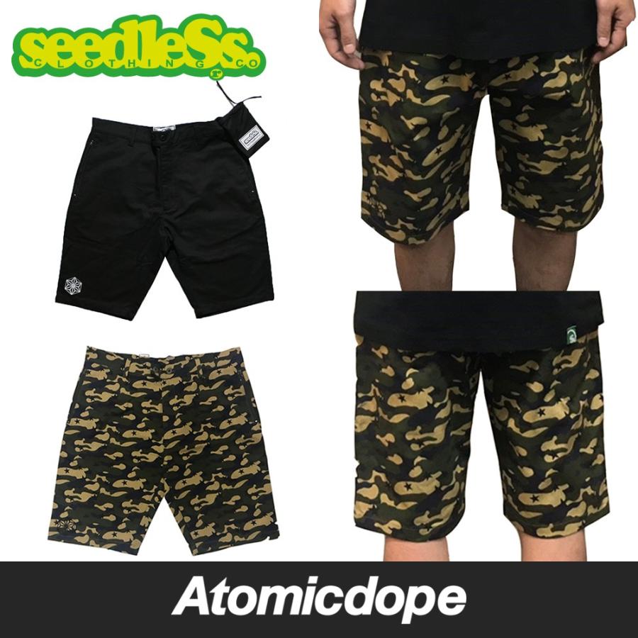 seedleSs black camo shorts 新品未使用 | www.tspea.org