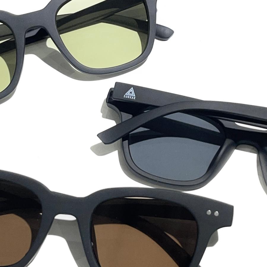 SUNKAK TYPE 2 MATT BLACK POLARIZED LENSES サングラス マット
