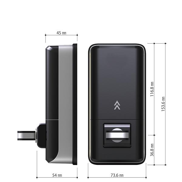 スマートアシュリ 1ロックセット (後付・電池式スマートロック)【爆買