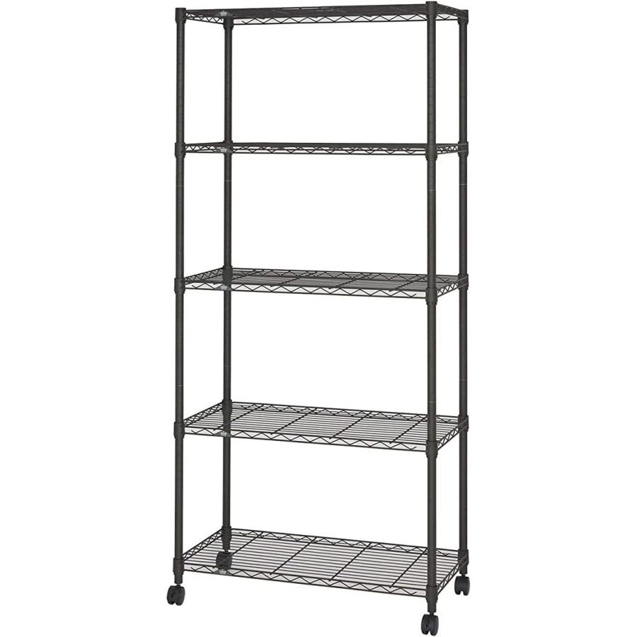 Luminous NO6018-5 ルミナスノワール フリーラック スチールラック 5段