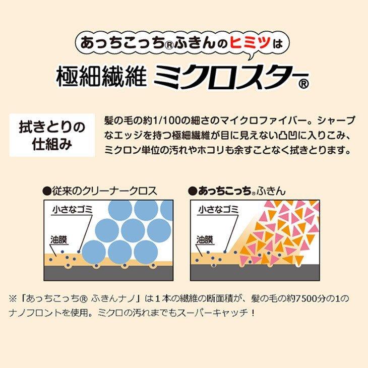 あっちこっちふきん グレー Mサイズ(薄手版)テイジン 極細繊維 ミクロスター 洗剤なし マイクロファイバーふきん TEIJIN 帝人 日本製|atomya-store|03