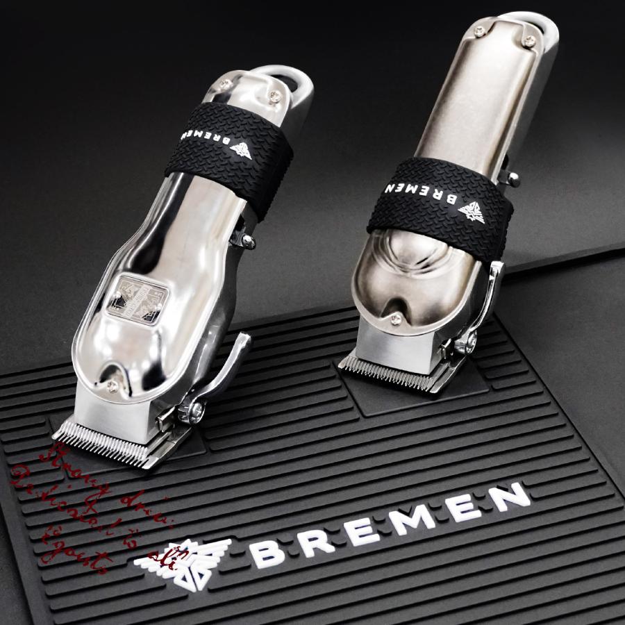 BREMEN ブレーメン コンプリートセット（メタルクリッパー + スタイリングコーム + ネックブラシ + ツールバンド + ツールマット + クリッパースタンド）_11