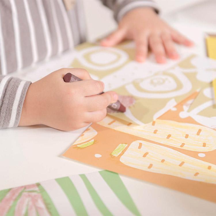 MIZUIRO ぬりえちよがみ 10柄・全20枚入 塗り絵 ぬり絵 ヌリエ 千代紙 らくがき 作品づくり 文具 知育玩具 子供 キッズ 男の子 女の子 | MIZUIRO | 04