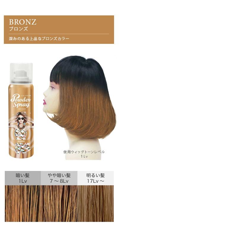 アレスカラー パウダースプレー 60g ヘアカラースプレー カラーヘアー