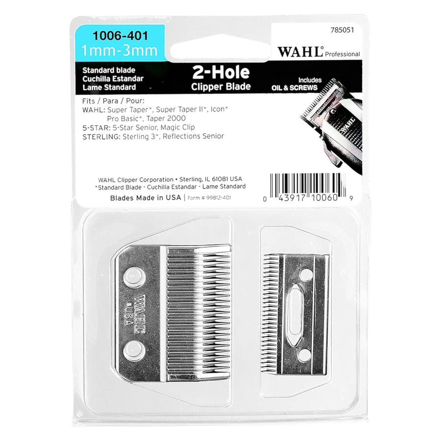 WAHL（ウォール） スーパーテーパーシリーズ専用替刃（標準刃）ベース
