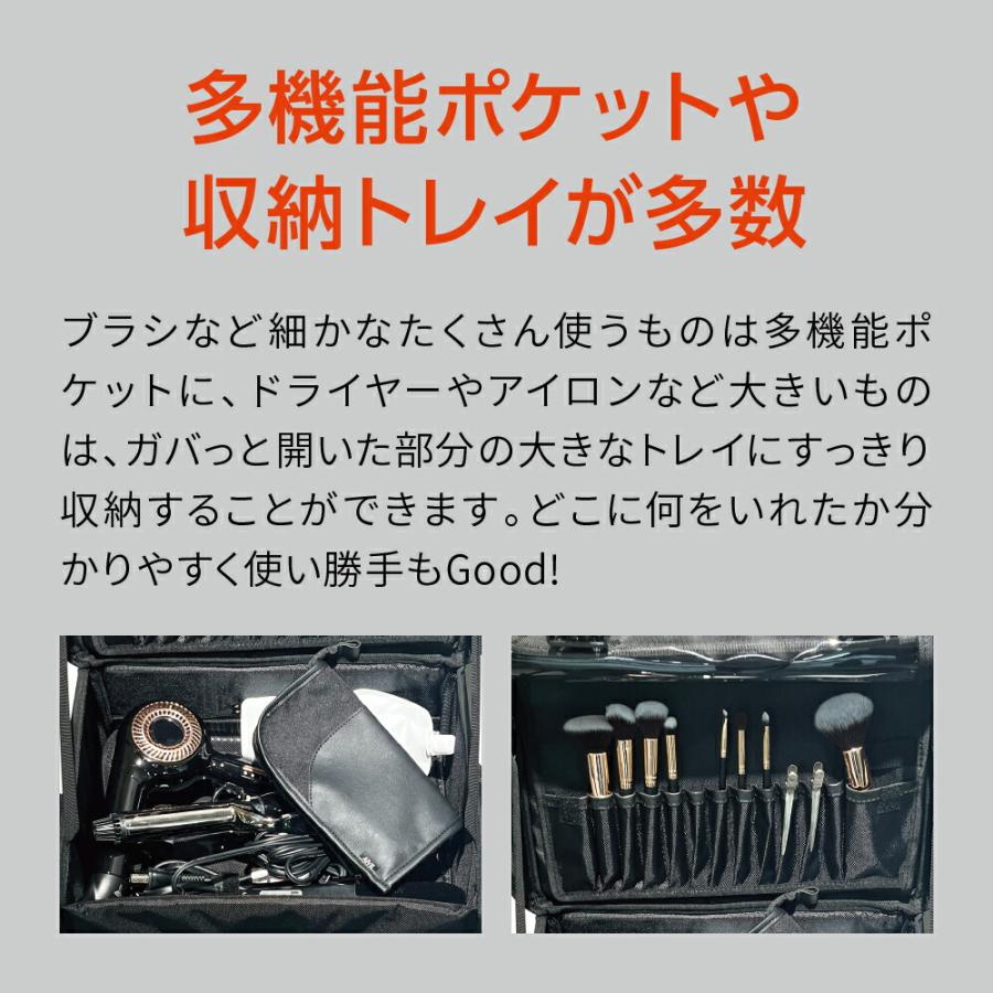 アーティストキャリアーSE 収納 キャリーケース メイク ヘアーアイロン
