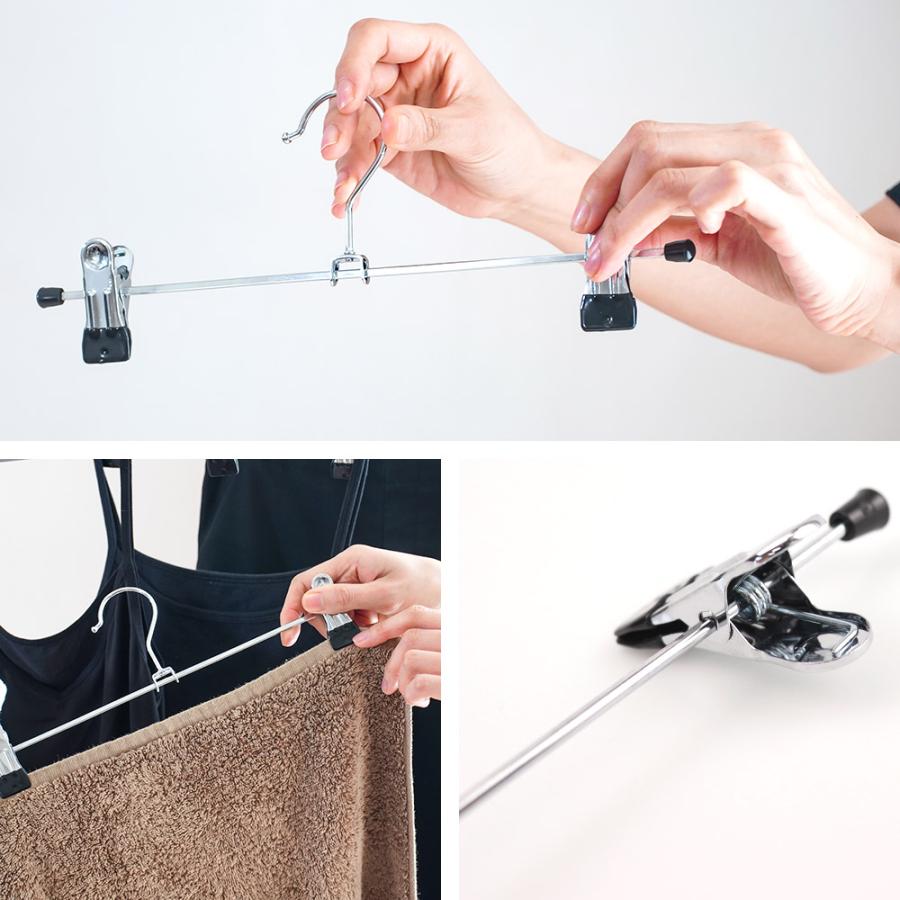 ROROPOCO（ロロポコ）クリップハンガー 50本セット！ズボンハンガー スカートハンガー ボトムハンガー ピンチハンガー すべらない 滑らない 跡がつかない |  | 08