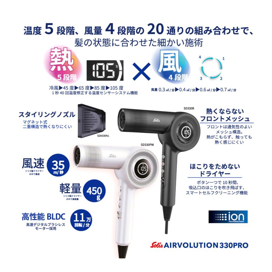 Solis（ソリス） エアボリューション 330 プロ（ブラック／パール