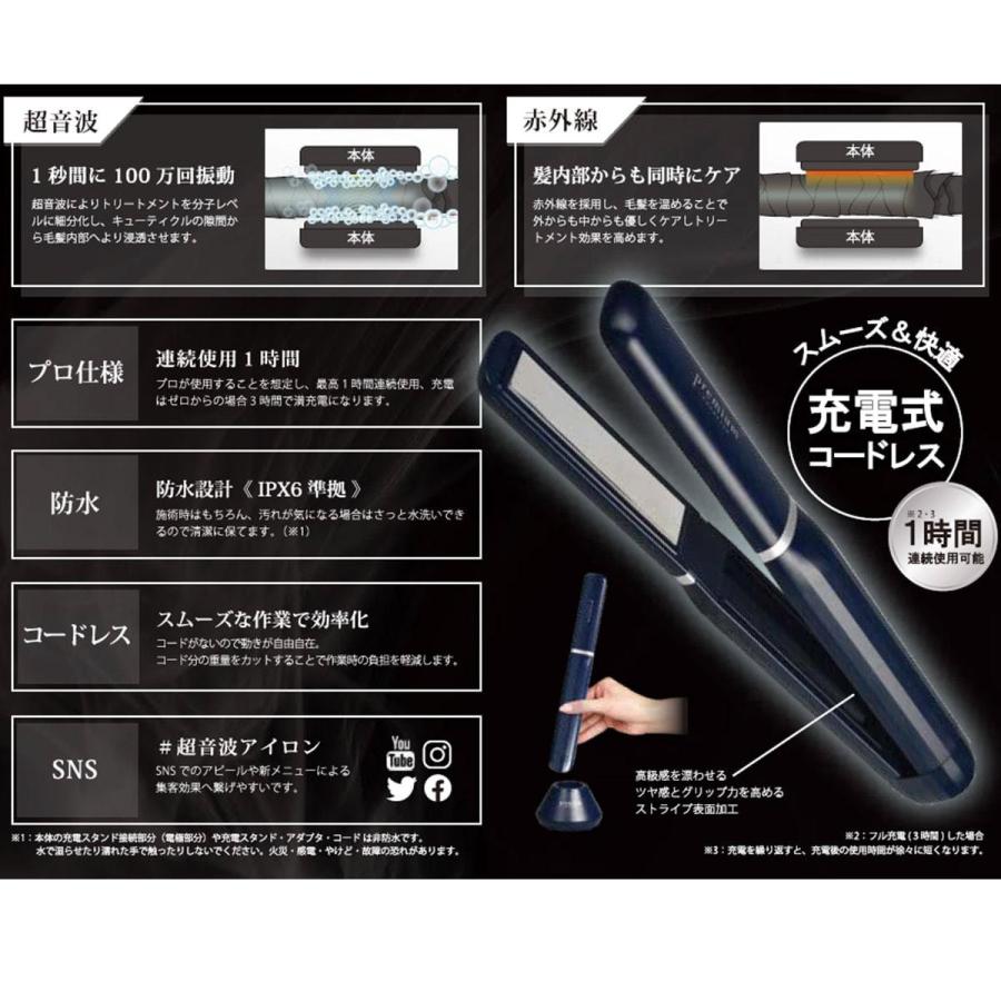 Amavilla ケアライズプレミアム ウルトラソニックヘアアイロン